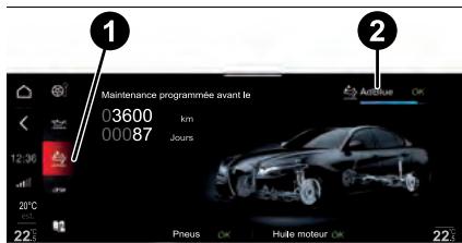 ALFA ROMEO Giulia 3 (2019-2022) - Affichage niveau AdBlue® - 1