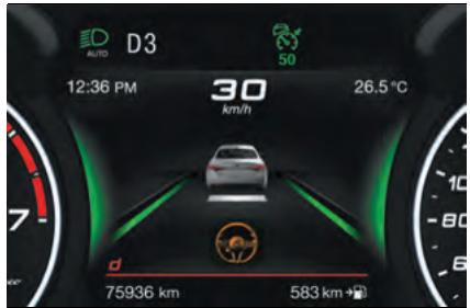ALFA ROMEO Giulia 3 (2019-2022) - Système actif (mains détachées du volant pendant un court instant) - 1