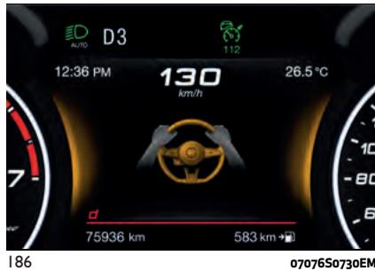 ALFA ROMEO Giulia 3 (2019-2022) - Détection de présence des mains sur le volant - 1