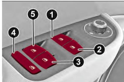 ALFA ROMEO Giulia 3 (2019-2022) - Commandes porte avant, côté conducteur - 1