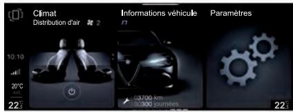 ALFA ROMEO Giulia 3 (2019-2022) - ACTIVATION DU MENU DE RÉGLAGES - 1