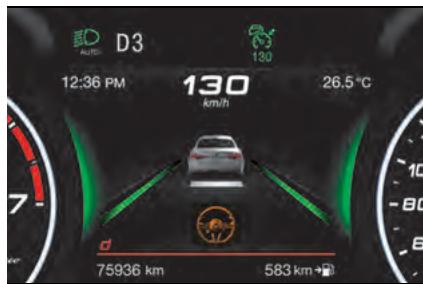 ALFA ROMEO Giulia 3 (2019-2022) - Système actif (mains détachées du volant pendant un court instant) - 1