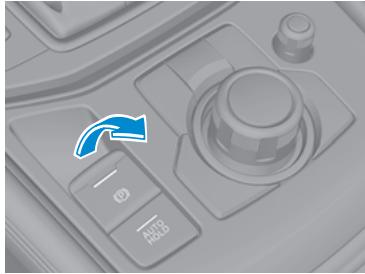 MAZDA CX-5 KE (2015-2017) - Quand doit-on actionner le frein de stationnement - 2