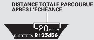 Acura TL (2014) - Affichage de la durée utile de l'huile à moteur - 8