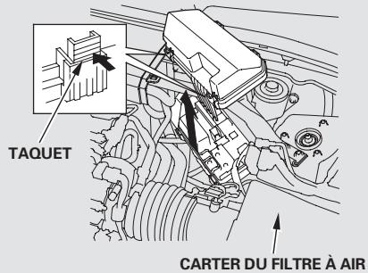 Acura TL (2014) - Ouverture manuelle du volet du réservoir à essence - 5