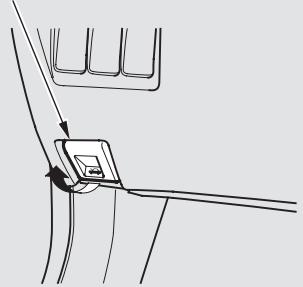 Acura TL (2014) - Ouverture et fermetre du capot - 1