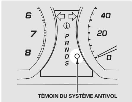 Acura TL (2014) - Témoin du message du système - 1