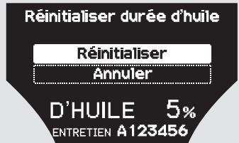 Acura TL (2014) - Reprogrammation de l'affichage de la durée utile de l'huile à moteur - 1