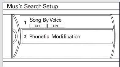 Acura TL (2014) - Modification de la phonétique - 1