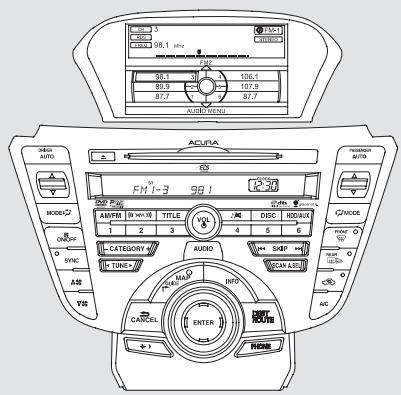 Acura TL (2014) - Capeurs du contrôle de la température - 4