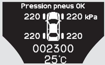 Acura TL (2014) - Témoin de la pression des pneus - 2