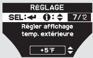 Acura TL (2014) - Programmation des cadrans - 7