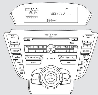 Acura TL (2014) - Capeurs du contrôle de la température - 3