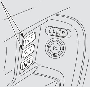 Acura TL (2014) - Choix d'une position méorisée - 1