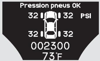 Acura TL (2014) - Témoin de la pression des pneus - 1