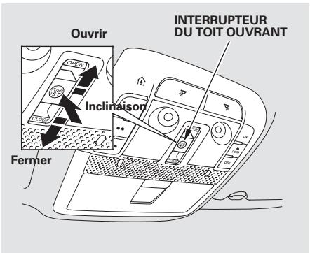 Acura TL (2014) - Ouverture/Fermetre des glaces et du toit ouvrant avec la clé ou la clé incorporee - 2