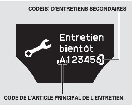 Acura TL (2014) - Affichage de la durée utile de l'huile à moteur - 2