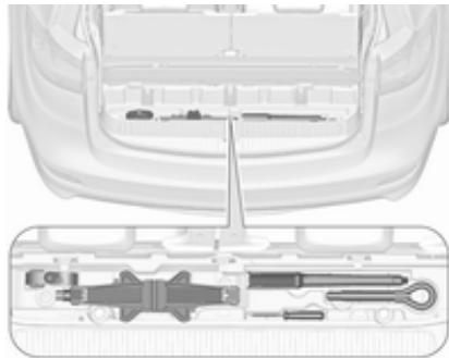 OPEL Zafira C (2016-2019) - Outillage du vehicule Outillage - 1