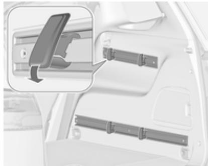 OPEL Zafira C (2016-2019) - Pose des crochets dans les rails - 1