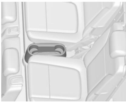 OPEL Zafira C (2016-2019) - Porte-gobelets arrêté - 1