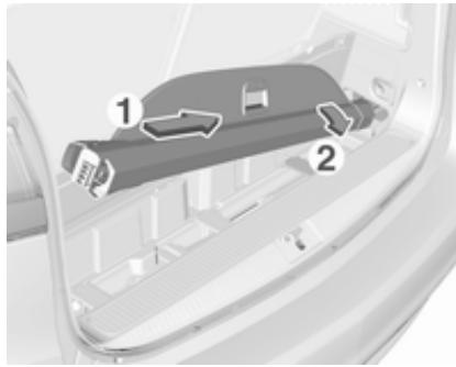 OPEL Zafira C (2016-2019) - Rangement dans le coffre - 1