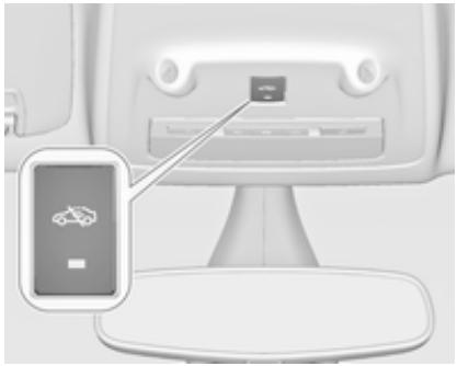 OPEL Zafira C (2016-2019) - Activation sans surveillance de l'habitacle et de l'inclinaison du vehicule - 1