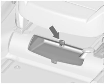 OPEL Zafira C (2016-2019) - Vide-poches sous le siège Boîte de rangement - 1