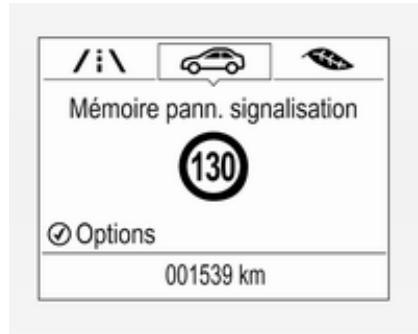 OPEL Zafira C (2016-2019) - Fonction d'alerte - 2