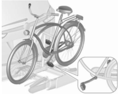 OPEL Zafira C (2016-2019) - Fixation du premier vélo - 1