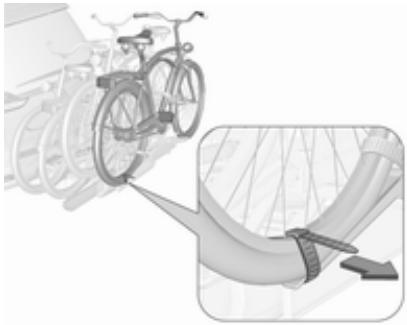 OPEL Zafira C (2016-2019) - Fixation de vélos supplémentaires - 3