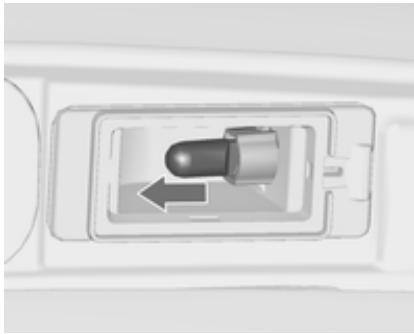 OPEL Zafira C (2016-2019) - Éclairage de plaque d'immatriculation - 2