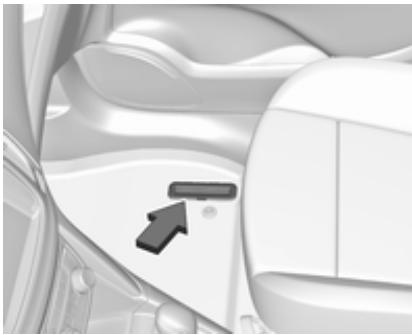 OPEL Zafira C (2016-2019) - Numero d'identification du vehicule - 1