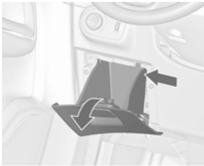 OPEL Zafira C (2016-2019) - Boîte à fusibles du tableau de bord - 1