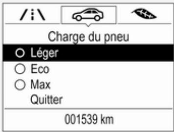 OPEL Zafira C (2016-2019) - État de charge du vehicule - 1