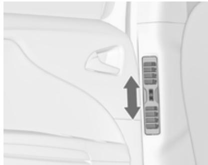 OPEL Zafira C (2016-2019) - Bouches d'airation réglables - 4