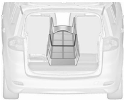 OPEL Zafira C (2016-2019) - par ex., seul le dossier central est rabattu - 3