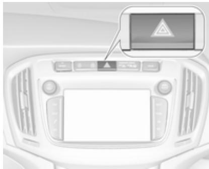 OPEL Zafira C (2016-2019) - Feux de détresse - 1