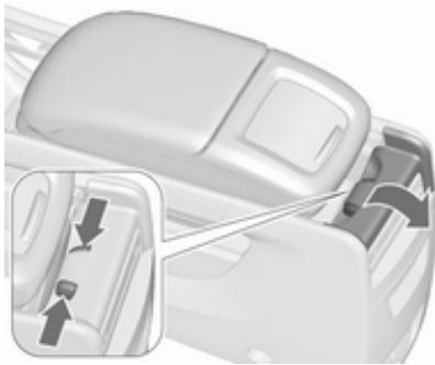 OPEL Zafira C (2016-2019) - Retrait de l'accoudoir - 1