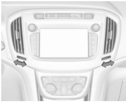 OPEL Zafira C (2016-2019) - Bouches d'airation réglables - 1