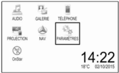 OPEL Zafira C (2016-2019) - Paramétrages personnels - 1