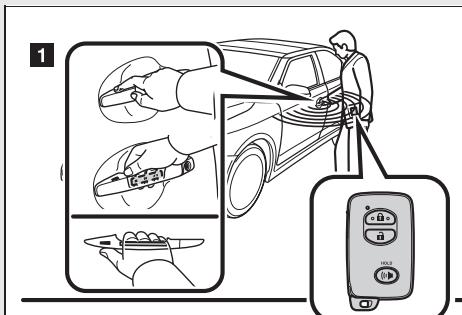 Scion tC 2 (2014) - Si vous perdez une clé de votre vehicule (vehicules dotés du système Smart key) - 1