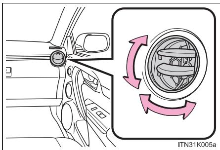 Scion tC 2 (2014) - Sorties laterales de droite - 1