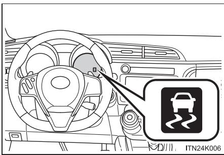 Scion tC 2 (2014) - Lorsque les systèmes TRAC/VSC sont en fonction - 1