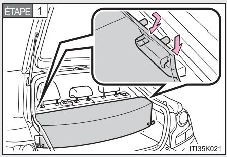 Scion tC 2 (2014) - Couvre-bagages (si le vehicule en est dote) - 1