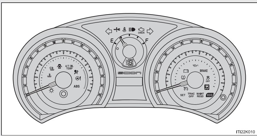 Scion tC 2 (2014) - Voyants et lampes témoins - 1