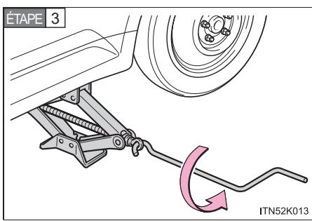 Scion tC 2 (2014) - Installation du pau de secours - 3