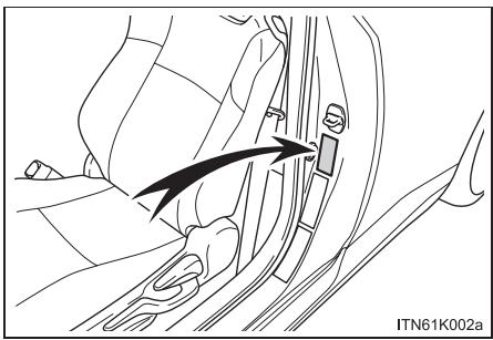 Scion tC 2 (2014) - ■ Numéro d'identification du vehicule - 3