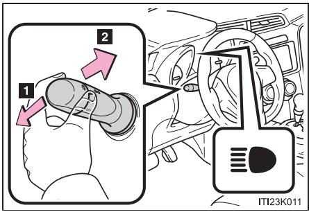 Scion tC 2 (2014) - Allumage des feu des route - 1