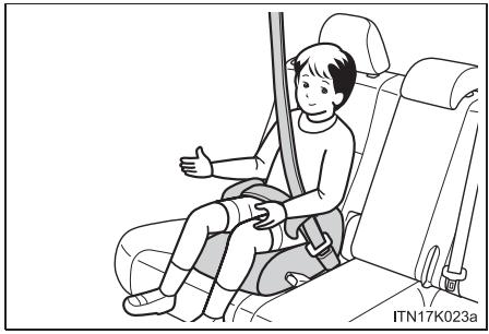 Scion tC 2 (2014) - Types de dispositifs de retenue pour enfants - 3