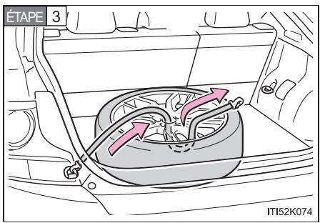 Scion tC 2 (2014) - Remisage du pneau creve - 3